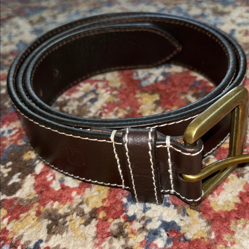Timberland Brown Leather Belt size 36